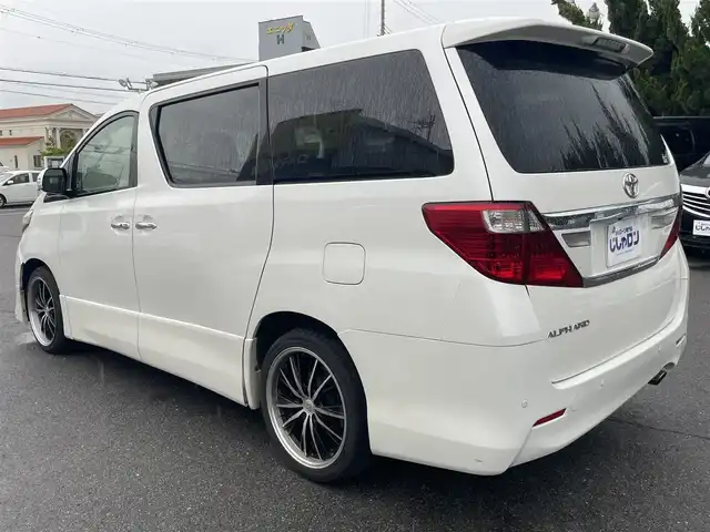トヨタ アルファード 240S 和歌山県 2012(平24)年 12.6万km ホワイトパールクリスタルシャイン (株)IDOMが運営する【じしゃロン和歌山店】の自社ローン専用車両になります。こちらは現金またはオートローンご利用時の価格です。自社ローンご希望の方は別途その旨お申付け下さい/純正ナビ(AM/FM/フルセグ/CD/DVD/BT)/バックカメラ/ビルトインETC/両側パワースライド