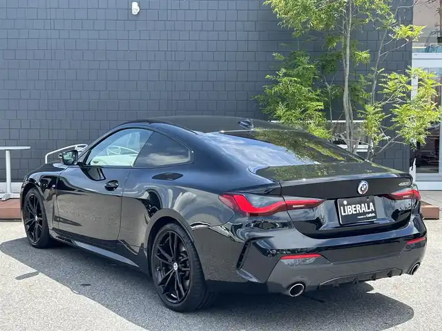 ＢＭＷ ４２０ｉ クーペ Mスポーツ 滋賀県 2022(令4)年 5.2万km 黒 ワンオーナー/インテリジェントセーフティ/ACC/BSM/LKA/レザーシート/・前席パワーシート /・前席シートヒーター /純正ナビ/（BT/USB/CarPlay）/バックカメラ/ETC/ワイヤレス充電/オートホールド/パドルシフト/純正LEDヘッドライト/純正19インチAW