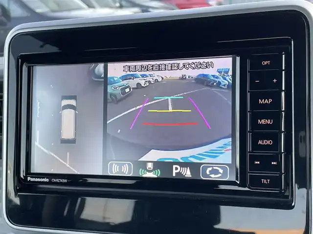 スズキ スペーシア HYBRID X 東京都 2018(平30)年 7.5万km アーバンブラウンパールメタリック アラウンドビューモニター　/シートヒーター　/両側電動スライドドア　/地デジ　/Ｂｌｕｅｔｏｏｔｈ　/デュアルセンサーブレーキサポート　/純正ナビ　/ＣＤ／ＤＶＤ再生　/コーナーセンサー　/ＥＴＣ　/純正マット