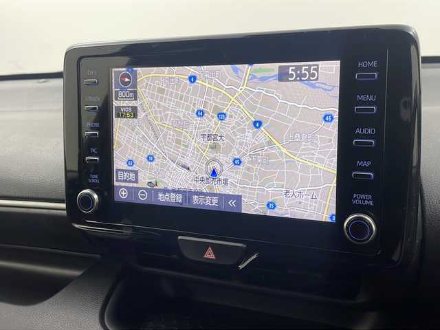 トヨタ ヤリス ハイブリッド X 栃木県 2020(令2)年 1.5万km ボルドーマイカメタリック 純正ディスプレイオーディオ/　　ナビ/Bluetooth/AM/FM/パノラミックビューモニター/ビルトインETC/トヨタセーフティセンス/・プリクラッシュセーフティ/・レーンディパーチャーアラート/・レーントレーシングアラート/・ロードサインアシスト/・レーダークルーズコントロール/・オートマチックハイビーム/・パーキングサポートブレーキ/ブラインドスポットモニター/リアクロストラフィックアラート/純正OPモデリスタ14インチAW/純正フロアマット/ドアバイザー/プッシュスタート/スマートキー