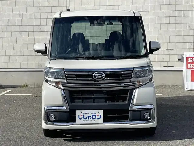 ダイハツ タント カスタム RS トップED SA Ⅲ 佐賀県 2018(平30)年 9.2万km パールホワイトⅢ こちらは現金またはオートローンご利用時の価格です/自社ローンご希望の方は別途その旨お申付け下さい/禁煙車/全方位カメラ/純正ナビ/ナビ連動ドライブレコーダー/両側電動スライドドア/レーダーブレーキサポート/LEDヘッドライト/フォグランプ/オートハイビーム/シートヒーター/ウインカードアミラー/コーナーセンサー/サイドエアバッグ/スマートキー