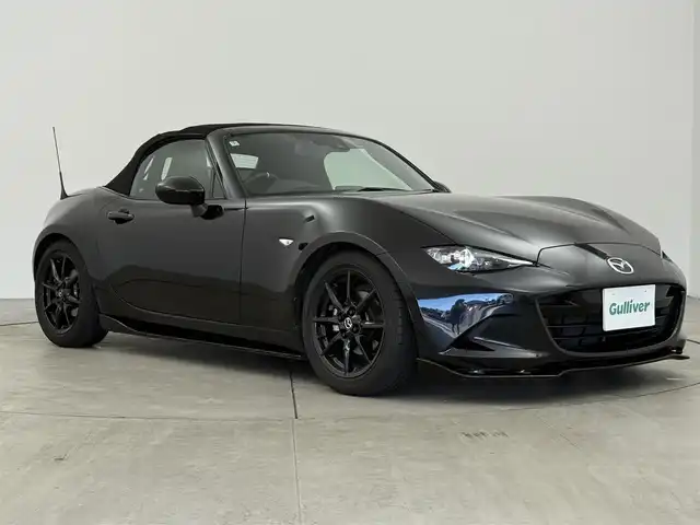 マツダ ロードスター S スペシャルパッケージ 愛知県 2022(令4)年 3.1万km ジェットブラックマイカ i-ACTIVSENSE/　・衝突被害軽減ブレーキ/　・レーンキープアシスト/　・ブラインドスポットモニター/　・コーナーセンサー/禁煙車/ラルグス車高調/ショートストロークシフト/社外ステアリング/純正ナビ/　（ＢＴ／フルセグＴＶ／ＣＤ／ＤＶＤ）/ＥＴＣ/ドラレコ/シートヒーター/純正１６インチＡＷ