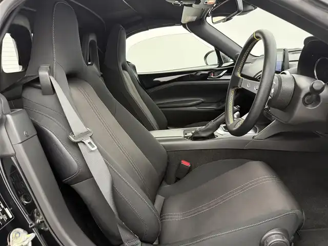 マツダ ロードスター S スペシャルパッケージ 愛知県 2022(令4)年 3.1万km ジェットブラックマイカ i-ACTIVSENSE/　・衝突被害軽減ブレーキ/　・レーンキープアシスト/　・ブラインドスポットモニター/　・コーナーセンサー/禁煙車/ラルグス車高調/ショートストロークシフト/社外ステアリング/純正ナビ/　（ＢＴ／フルセグＴＶ／ＣＤ／ＤＶＤ）/ＥＴＣ/ドラレコ/シートヒーター/純正１６インチＡＷ