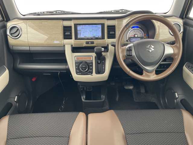 スズキ ハスラー ワンダラー 愛知県 2018(平30)年 3.1万km シフォンアイボリーメタリック/ウッディブラウン2トーンルーフ SDナビ/フルセグ/ハーフレザー/シートヒーター/純正フロアマット/オートエアコン/アイドリングストップ/横滑り防止装置/ステアリングスイッチ/スマートキー/プッシュスタート