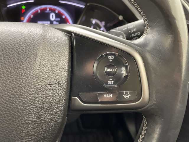 ホンダ シビック ハッチバック ホンダセンシング 群馬県 2019(令1)年 7.3万km クリスタルブラックパール 純正エアロ　純正ナビ　バックカメラ　ビルトインＥＴＣ　衝突被害軽減ブレーキ　レーンアシスト　アダプティブクルーズコントロール　ＬＥＤヘッドライト　オートマチックハイビーム　シートヒーター　禁煙車