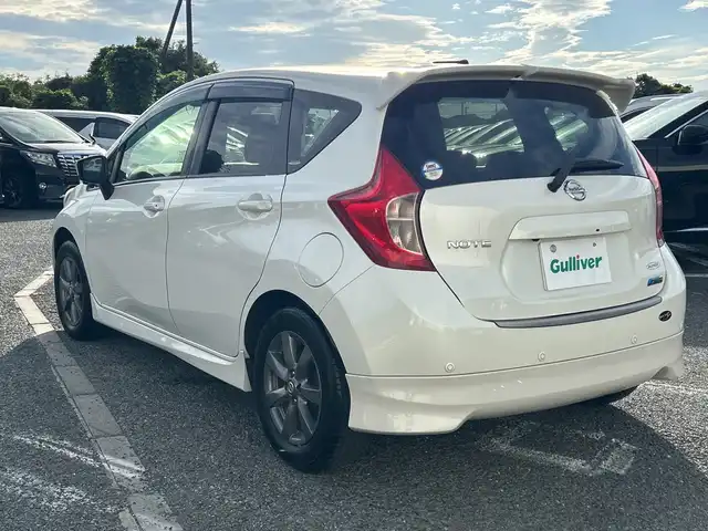 日産 ノート X エアロS V +セーフ 千葉県 2015(平27)年 6.5万km ブリリアントホワイトパール ナビP314D-W 全方位カメラ ドラレコ エマブレ ETC LDW スマートキー ステアリングスイッチ エアロ パーキングセンサー 純正15インチAW アイドリングストップ LEDライト