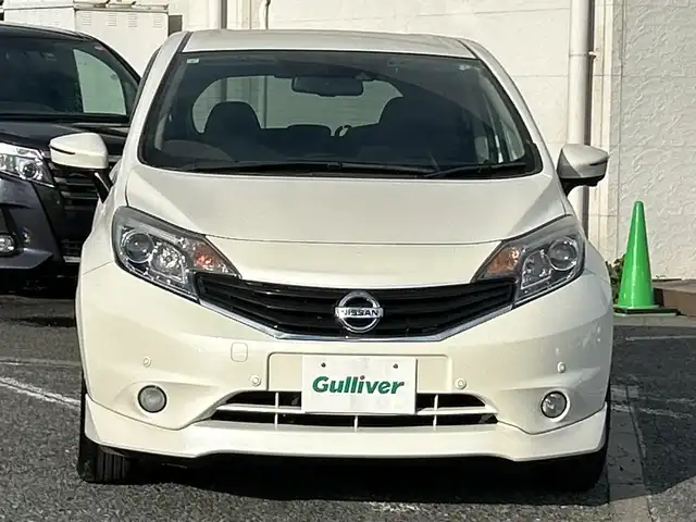 日産 ノート X エアロS V +セーフ 千葉県 2015(平27)年 6.5万km ブリリアントホワイトパール ナビP314D-W 全方位カメラ ドラレコ エマブレ ETC LDW スマートキー ステアリングスイッチ エアロ パーキングセンサー 純正15インチAW アイドリングストップ LEDライト
