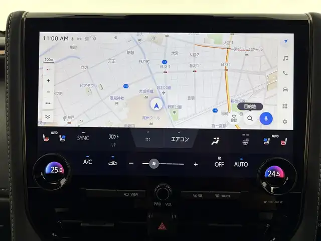トヨタ アルファード Z 愛知県 2024(令6)年 1.4万km プラチナホワイトパールマイカ 禁煙車/ディスプレイオーディオ　/全方位カメラ　/フリップダウンモニター　/置くだけ充電　/デジタルインナーミラー/ムーンルーフ　/ＥＴＣ２．０　/タイプＣ　/レザーシート　/シートヒーター/エアーシート　/パワーシート　/ステアヒーター　/電動リアゲート/AC100V