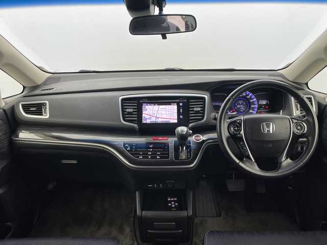 ホンダ オデッセイ アブソルート 20thアニバーサリー 富山県 2014(平26)年 9万km クリスタルブラックパール 純正ナビ【3HU5】/(AM/FM/CD/DVD/USB/BT/HDMI)/フルセグTV/バックカメラ/純正フリップダウンモニター/両側パワースライドドア/クルーズコントロール/衝突被害軽減ブレーキ/LEDヘッドライト/オートライト/ハーフレザーシート/運転席パワーシート/スマートキー×２/プッシュスタート/パドルシフト/ビルトインETC/純正18インチAW/純正フロアマット/取扱説明書