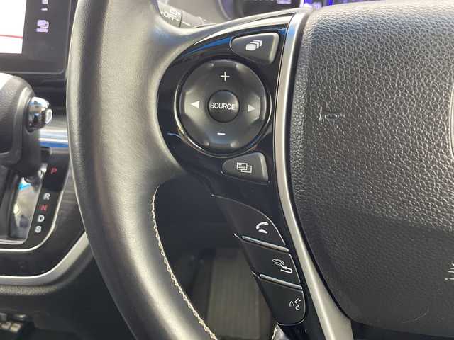 ホンダ オデッセイ アブソルート 20thアニバーサリー 富山県 2014(平26)年 9万km クリスタルブラックパール 純正ナビ【3HU5】/(AM/FM/CD/DVD/USB/BT/HDMI)/フルセグTV/バックカメラ/純正フリップダウンモニター/両側パワースライドドア/クルーズコントロール/衝突被害軽減ブレーキ/LEDヘッドライト/オートライト/ハーフレザーシート/運転席パワーシート/スマートキー×２/プッシュスタート/パドルシフト/ビルトインETC/純正18インチAW/純正フロアマット/取扱説明書