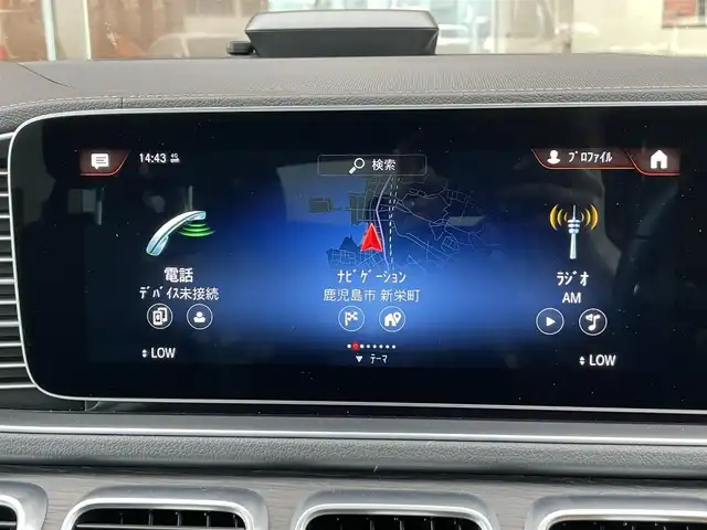 メルセデス・ベンツ ＧＬＥ４００ｄ 4MATIC スポーツ 鹿児島県 2021(令3)年 2.6万km パール 純正ナビ/ 【フルセグ/Bluetooth/USB/AM/FM】/バックカメラ/レザーシート/前席パワーシート/アンビエントライト/クルーズコントロール/アクティブディスタンスアシスト・ディストロニック/キーレスゴー/LEDヘッドライト/アダプティブハイビームアシストプラス/ヘッドアップディスプレー/ドライブレコーダー/純正20インチアルミホイール/パワーバックドア/取扱説明書/スペアキー×1