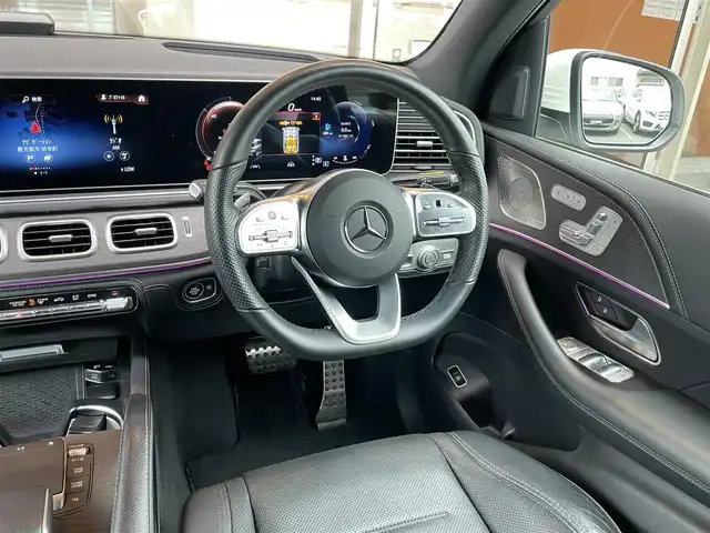 メルセデス・ベンツ ＧＬＥ４００ｄ 4MATIC スポーツ 鹿児島県 2021(令3)年 2.6万km パール 純正ナビ/ 【フルセグ/Bluetooth/USB/AM/FM】/バックカメラ/レザーシート/前席パワーシート/アンビエントライト/クルーズコントロール/アクティブディスタンスアシスト・ディストロニック/キーレスゴー/LEDヘッドライト/アダプティブハイビームアシストプラス/ヘッドアップディスプレー/ドライブレコーダー/純正20インチアルミホイール/パワーバックドア/取扱説明書/スペアキー×1