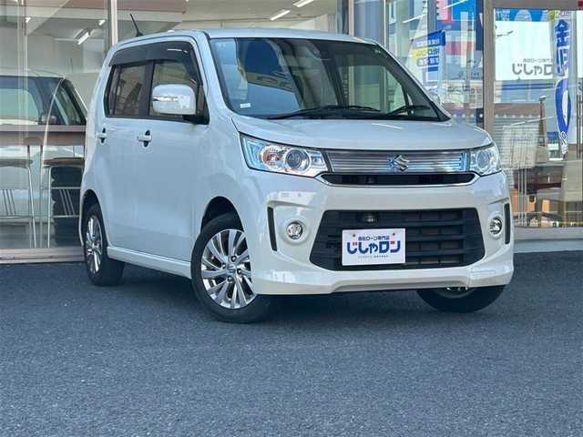 スズキ ワゴンＲ スティングレー X 岐阜県 2016(平28)年 4.5万km クリスタルホワイトP (株)IDOMが運営する【じしゃロン多治見店】の自社ローン専用車両になります。こちらは現金またはオートローンご利用時の価格です。自社ローンご希望の方は別途その旨お申付け下さい。/カロッツェリアナビ/　（CD/DVD/フルセグ/Bluetooth）/バックモニター/ステアリングリモコン/前方ドライブレコーダー/運転席シートヒーター/オートライト/横滑り防止装置/盗難防止装置/アンチブレーキングシステム/Wエアバック