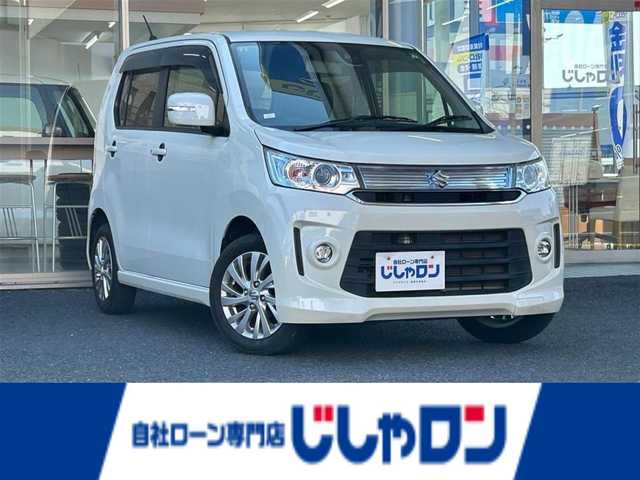 スズキ ワゴンＲ スティングレー X 岐阜県 2016(平28)年 4.5万km クリスタルホワイトP (株)IDOMが運営する【じしゃロン多治見店】の自社ローン専用車両になります。こちらは現金またはオートローンご利用時の価格です。自社ローンご希望の方は別途その旨お申付け下さい。/カロッツェリアナビ/　（CD/DVD/フルセグ/Bluetooth）/バックモニター/ステアリングリモコン/前方ドライブレコーダー/運転席シートヒーター/オートライト/横滑り防止装置/盗難防止装置/アンチブレーキングシステム/Wエアバック