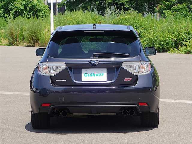 スバル インプレッサ ＷＲＸ STi 山形県 2014(平26)年 13.8万km ダークグレーメタリック ４WD/純正カーオーディオ/　　【CD AUX RADIO】/HIDヘッドライト/ハーフレザーシート/パワーシート/STI18インチアルミホイール/ターボ/電動格納ウィンカーミラー/フォグランプ/AAC/純正フロアマット/ドアバイザー/スマートキー/ETC