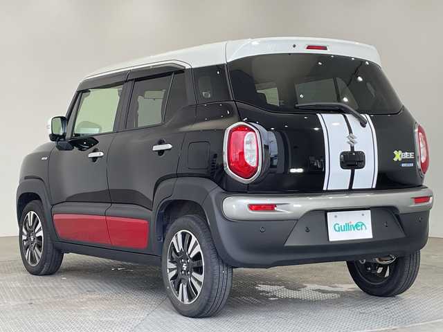 スズキ クロスビー HYBRID MV 栃木県 2023(令5)年 1.8万km 黒 メモリーナビ/（ＣＤ/ＤＶＤ/Bluetooth/USB/TV）/全方位カメラ/リアコーナーセンサー/ETC/前後ドライブレコーダー/オートライト/LEDヘッドライト/横滑り防止装置/フォグランプ/スマートキー/プッシュスタート/アイドリングストップ/革巻きステアリング/電動格納ミラー/純正アルミホイール/純正フロアマット/ドアバイザー