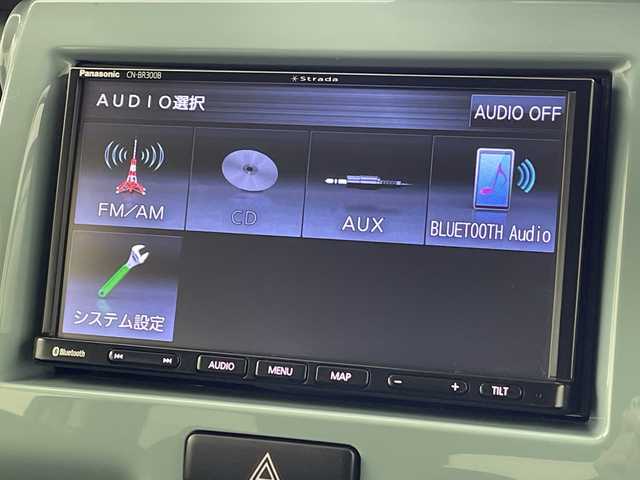 スズキ ハスラー タフワイルド 岐阜県 2018(平30)年 2.3万km オフブルーメタリック/ブラック 2トーン SDナビ/　(AM/FM/CD/Bluetooth)/デュアルカメラブレーキサポート/レーンキープアシスト/前席シートヒーター/HIDヘッドライト/オートライト/ハーフレザーシート/純正フロアマット/電格ミラー