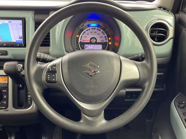 スズキ ハスラー タフワイルド 岐阜県 2018(平30)年 2.3万km オフブルーメタリック/ブラック 2トーン SDナビ/　(AM/FM/CD/Bluetooth)/デュアルカメラブレーキサポート/レーンキープアシスト/前席シートヒーター/HIDヘッドライト/オートライト/ハーフレザーシート/純正フロアマット/電格ミラー