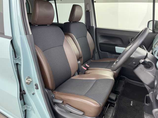 スズキ ハスラー タフワイルド 岐阜県 2018(平30)年 2.3万km オフブルーメタリック/ブラック 2トーン SDナビ/　(AM/FM/CD/Bluetooth)/デュアルカメラブレーキサポート/レーンキープアシスト/前席シートヒーター/HIDヘッドライト/オートライト/ハーフレザーシート/純正フロアマット/電格ミラー