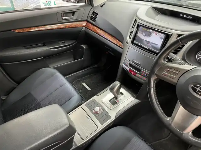スバル レガシィ ツーリングワゴン 2．5i Lパッケージ 東京都 2010(平22)年 10.1万km クリスタルブラックシリカ 〇社外HDDナビ/　CD/DVD/MSV/BT/フルセグ/〇バックカメラ/〇ETC/〇純正HID/〇純正フォグランプ/〇純正バックフォグ/〇革巻きステアリング/〇パドルシフト/〇社外18インチアルミホイール/〇フロアマット/〇ドアバイザー/〇保証書/〇取扱説明書