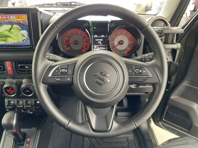スズキ ジムニー XC 道央・札幌 2022(令4)年 4.1万km ジャングルグリーン ・４WD/ターボ/・スズキセーフティサポート/・衝突被害軽減ブレーキ/・社外ナビ/・DVD.CD.SD.USB.Bluetooth/・フルセグ/バックカメラ /・クルーズコントロール/・LEDライト/オートライト/・社外エンジンスターター/・ドライブレコーダー/・運転席/助手席シートヒーター/・スマートキーX2/・ETC