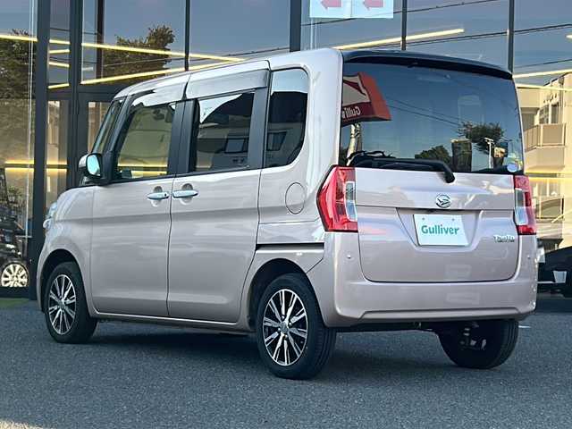 ダイハツ タント X VS SAⅢ 大阪府 2019(平31)年 3.4万km ライトローズマイカメタリックⅡ 衝突軽減システム　両側パワースライドドア　純正ナビ　全周囲カメラ　フルセグＴＶ　Ｂｌｕｅｔｏｏｔｈ　ＵＳＢ　リアモニター　電格ミラー　リア席サンシェード　運転席シートヒーター　コーナーセンサー 純正フロアマット　純正アルミホイール　取扱説明書　保証書　スペアキー　スマートキー　プッシュスタート　オートライト　