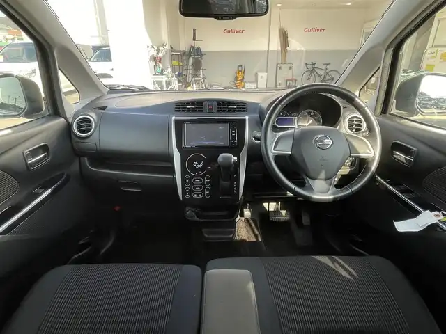 日産 デイズ ハイウェイスターX 宮崎県 2018(平30)年 7.1万km モカブラウンP 社外ナビゲーション/　AM FM CD DVD BT TV/アラウンドビューカメラ/衝突軽減ブレーキ/オートマチックハイビーム/アイドリングストップ/プッシュスタート/スマートキー