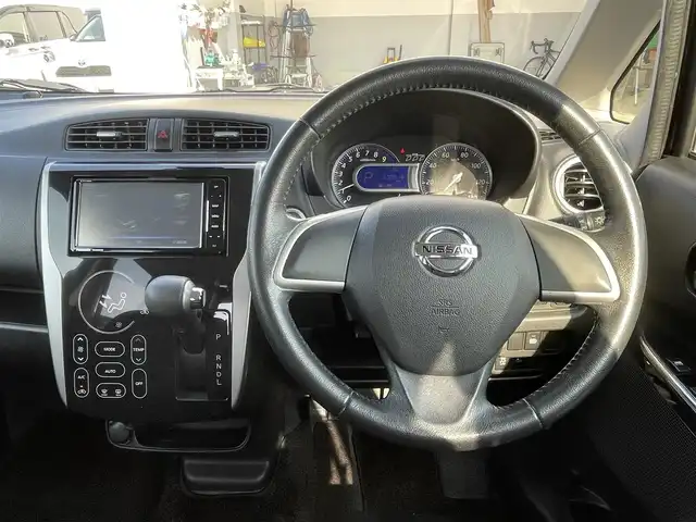 日産 デイズ ハイウェイスターX 宮崎県 2018(平30)年 7.1万km モカブラウンP 社外ナビゲーション/　AM FM CD DVD BT TV/アラウンドビューカメラ/衝突軽減ブレーキ/オートマチックハイビーム/アイドリングストップ/プッシュスタート/スマートキー