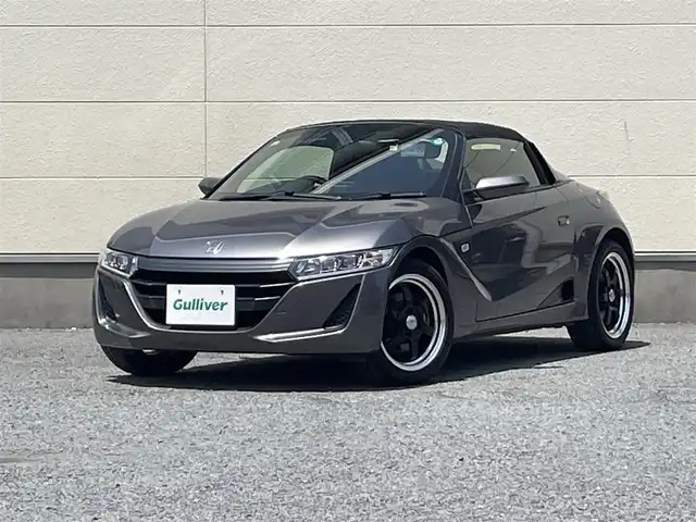 ホンダ Ｓ６６０ α 茨城県 2016(平28)年 5.8万km アドミラルグレーメタリック ワンオーナー/無限フロアマット/バックカメラ/センターディスプレイ（internavi POCKET連携）/前後ドラレコ/ドラレコ型デジタルインナーミラー/カラーコード：NH716MX/社外AW/ハーフレザー/ETC/スペアキー/クルーズコントロール/オートライト/盗難防止装置/LEDライト純正