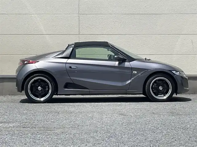 ホンダ Ｓ６６０ α 茨城県 2016(平28)年 5.8万km アドミラルグレーメタリック ワンオーナー/無限フロアマット/バックカメラ/センターディスプレイ（internavi POCKET連携）/前後ドラレコ/ドラレコ型デジタルインナーミラー/カラーコード：NH716MX/社外AW/ハーフレザー/ETC/スペアキー/クルーズコントロール/オートライト/盗難防止装置/LEDライト純正
