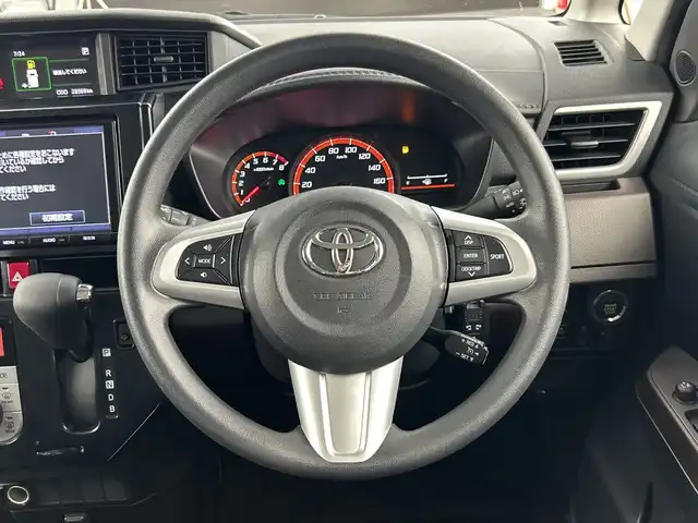 トヨタ ルーミー G－T 愛知県 2018(平30)年 2.9万km ファインブルーマイカメタリック 禁煙車/純正９インチナビ/（Bluetooth/フルセグTV/CD/DVD/AM/FM)/バックカメラ/スマートアシストII/・衝突軽減ブレーキ/・レーンキープアシスト/・誤発進抑制機能/両側パワースライドドア/クルーズコントロール/ビルトインETC/電動格納ウィンカーミラー/リアサンシェード/アイドリングストップ/ドアバイザー/スマートキー/プッシュスタート/スペアキー