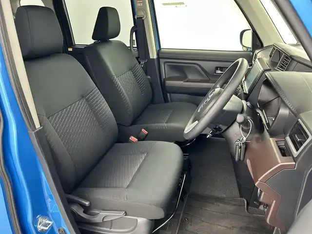 トヨタ ルーミー G－T 愛知県 2018(平30)年 2.9万km ファインブルーマイカメタリック 禁煙車/純正９インチナビ/（Bluetooth/フルセグTV/CD/DVD/AM/FM)/バックカメラ/スマートアシストII/・衝突軽減ブレーキ/・レーンキープアシスト/・誤発進抑制機能/両側パワースライドドア/クルーズコントロール/ビルトインETC/電動格納ウィンカーミラー/リアサンシェード/アイドリングストップ/ドアバイザー/スマートキー/プッシュスタート/スペアキー