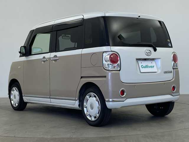 ダイハツ ムーヴ キャンバス X LTD メイクアップ SA Ⅲ 鹿児島県 2018(平30)年 7.5万km パールホワイトⅢ/ナチュラルベージュマイカメタリック 2トーン 純正8インチナビ/（AM/FM/CD/DVD/Bluetooth/HDMI）/フルセグテレビ/バックカメラ/両側パワースライドドア/ETC/スマートアシストIII/・衝突警報機能/・衝突回避支援ブレーキ/・誤発進抑制制御機能/・車線逸脱警報機能/・先行車発進お知らせ機能/・オートハイビーム/オートエアコン/スマートキー/横滑り防止装置