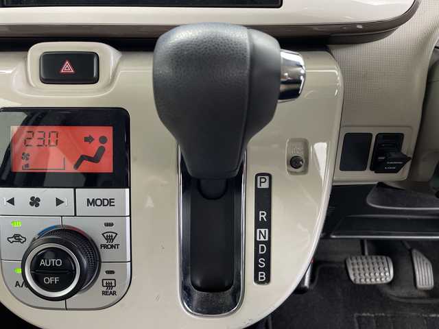 ダイハツ ムーヴ キャンバス X LTD メイクアップ SA Ⅲ 鹿児島県 2018(平30)年 7.5万km パールホワイトⅢ/ナチュラルベージュマイカメタリック 2トーン 純正8インチナビ/（AM/FM/CD/DVD/Bluetooth/HDMI）/フルセグテレビ/バックカメラ/両側パワースライドドア/ETC/スマートアシストIII/・衝突警報機能/・衝突回避支援ブレーキ/・誤発進抑制制御機能/・車線逸脱警報機能/・先行車発進お知らせ機能/・オートハイビーム/オートエアコン/スマートキー/横滑り防止装置