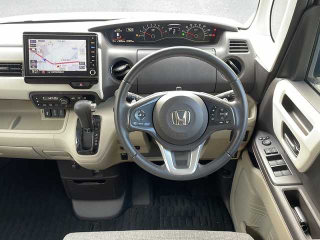 ホンダ Ｎ ＢＯＸ G L ターボ ホンダセンシング 広島県 2019(平31)年 1.9万km プレミアムアイボリーパールⅡ /登録時走行距離/　　　　　　　19075キロ/ワンオーナー/ターボ/純正ナビ/バックカメラ/地デジ/両側パワースライドドア/クルーズコントロール/スペアキー×１/ビルトインETC/新車時整備手帳/　　【保証書】/取扱説明書/