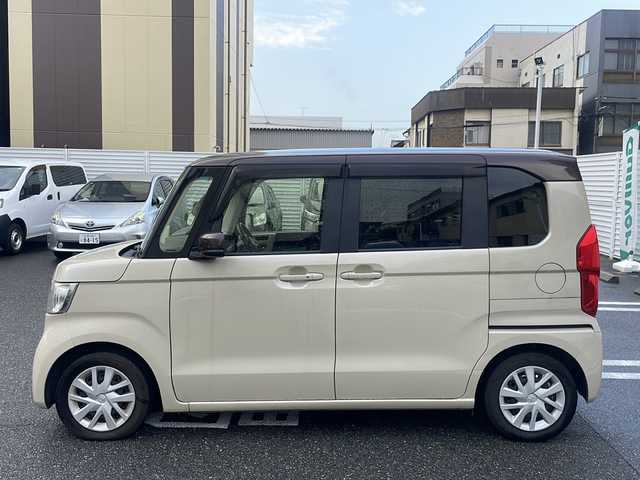 ホンダ Ｎ ＢＯＸ G L ターボ ホンダセンシング 広島県 2019(平31)年 1.9万km プレミアムアイボリーパールⅡ /登録時走行距離/　　　　　　　19075キロ/ワンオーナー/ターボ/純正ナビ/バックカメラ/地デジ/両側パワースライドドア/クルーズコントロール/スペアキー×１/ビルトインETC/新車時整備手帳/　　【保証書】/取扱説明書/