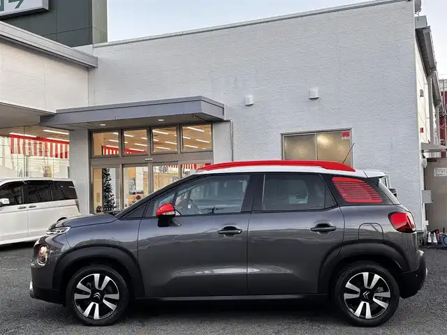 シトロエン Ｃ３ エアクロス シャイン 熊本県 2020(令2)年 2.5万km グレーＭⅡ ワンオーナー/ルーフレール/純正ディスプレイオーディオ/【Bluetooth再生/USB】/バックカメラ/アクティブセーフティブレーキ/レーンキープアシスト/パークアシスト/ブラインドスポットモニター/インテリジェントハイビーム/LEDオートライト/トラクションコントロール/パーキングセンサー/クルーズコントロール/純正16インチAW/ETC/ドライブレコーダー