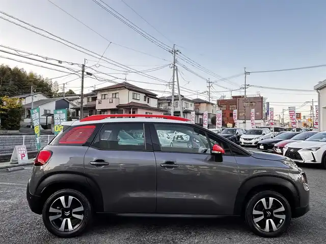 シトロエン Ｃ３ エアクロス シャイン 熊本県 2020(令2)年 2.5万km グレーＭⅡ ワンオーナー/ルーフレール/純正ディスプレイオーディオ/【Bluetooth再生/USB】/バックカメラ/アクティブセーフティブレーキ/レーンキープアシスト/パークアシスト/ブラインドスポットモニター/インテリジェントハイビーム/LEDオートライト/トラクションコントロール/パーキングセンサー/クルーズコントロール/純正16インチAW/ETC/ドライブレコーダー