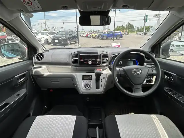 ダイハツ ミラ イース G SAⅢ 道央・札幌 2021(令3)年 5.5万km スカイブルーメタリック ４WD/社外オーディオ/AM/FM/CD/オートライト/オートマチックハイビーム/衝突被害軽減システム/ドアバイザー/電格ミラー/シートヒーター/AAC/ヘッドライトレベライザー/純正エンジンスターター/夏社外AW１４インチ積込