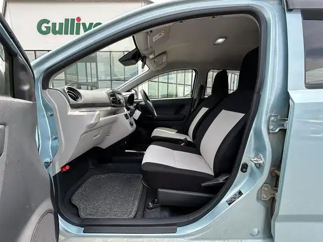 ダイハツ ミラ イース G SAⅢ 道央・札幌 2021(令3)年 5.5万km スカイブルーメタリック ４WD/社外オーディオ/AM/FM/CD/オートライト/オートマチックハイビーム/衝突被害軽減システム/ドアバイザー/電格ミラー/シートヒーター/AAC/ヘッドライトレベライザー/純正エンジンスターター/夏社外AW１４インチ積込