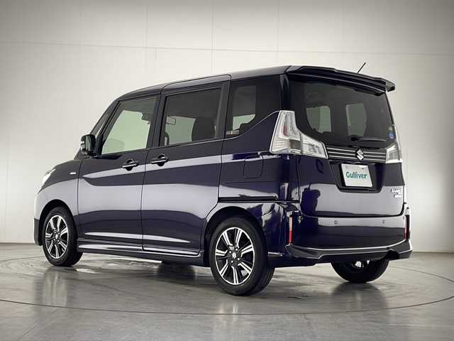 スズキ ソリオ バンディット HV MV 宮崎県 2019(平31)年 4.1万km ミッドナイトバイオレットメタリック 禁煙車/衝突被害軽減ブレーキ/社外ナビTV/（ストラーダ/CN-RE05WD/CD/DVD/Bluetooth/フルセグTV)/社外ETC/純正LEDオートライト/純正フォグ/純正セキュリティアラーム/純正15インチアルミ/純正エアロ/純正ルーフエンドスポイラー/純正フロアマット/アダプティブクルーズコントロール/レーンディパーチャーアラート/クリアランスソナー/パドルシフト/オートエアコン（ナノイー）/運転席シートヒーター/ウインカードアミラー/スマートキー/プッシュエンジンスタート/新車時保証書/取扱い説明書