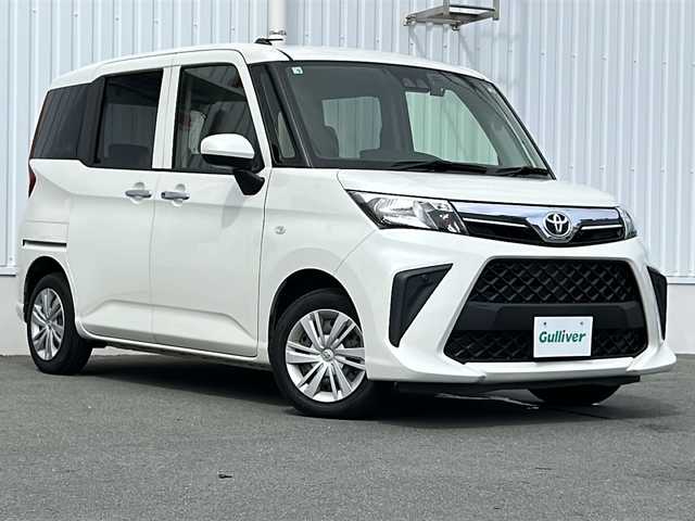 トヨタ ルーミー X 三重県 2021(令3)年 5万km パールホワイトⅢ 純正ナビ　/バックカメラ　/片側パワースライドドア　/ビルトインＥＴＣ　/前後コーナーセンサー /衝突軽減ブレーキ /アイドリングストップ /前方ドライブレコーダー /オートライト /電動格納ミラー /禁煙車