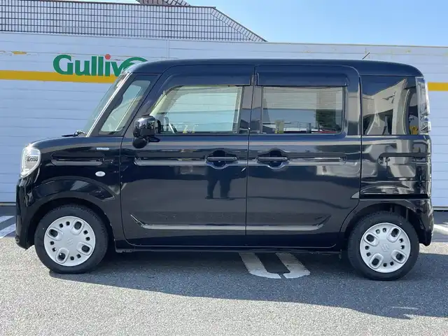 スズキ スペーシア HYBRID G 埼玉県 2018(平30)年 2.6万km ブルーイッシュブラックパール3 ・純正ディーラーOPナビ(CN-RZ743W)/・全周囲カメラ/・バックカメラ/・コーナーセンサー/・スペアキー有/・スタッドレスタイヤ積込