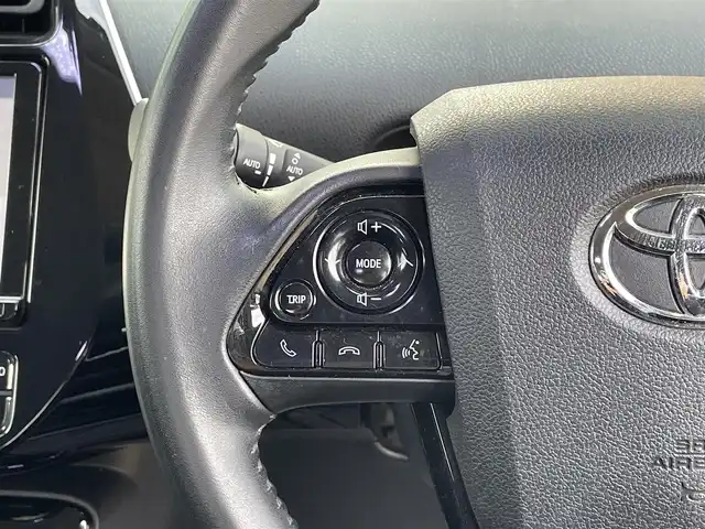 トヨタ プリウス Sセーフティプラス 宮崎県 2016(平28)年 8.1万km アティチュードブラックマイカ 純正９インチナビ／フルセグ／バックカメラ／ＥＴＣ／モデリスタエアロ／ＬＥＤヘッドライト／クリアランスソナー／純正アルミ/オートマチックハイビーム/レーダークルーズ