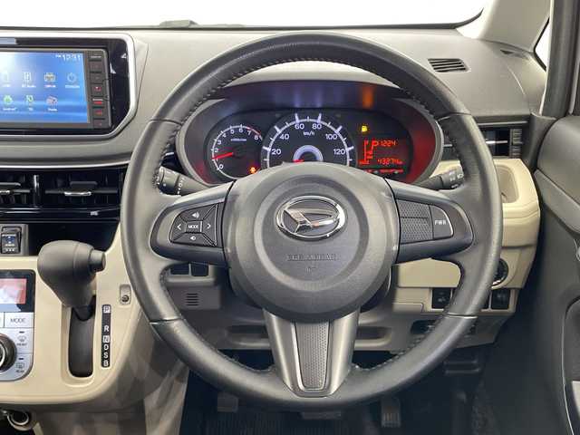 ダイハツ ムーヴ X リミテッドⅡ SAⅢ 栃木県 2020(令2)年 4.4万km シャイニングホワイトパール 純正オーディオ/(CD/DVD/Bluetooth/USB)/バックカメラ/ETC/運転席シートヒーター/禁煙車/オートライト/LEDヘッドライト/横滑り防止装置/スマートキー/プッシュスタート/アイドリングストップ/ステアリングスイッチ/革巻きステアリング/電動格納ミラー/純正１４インチホイール/純正フロアマット