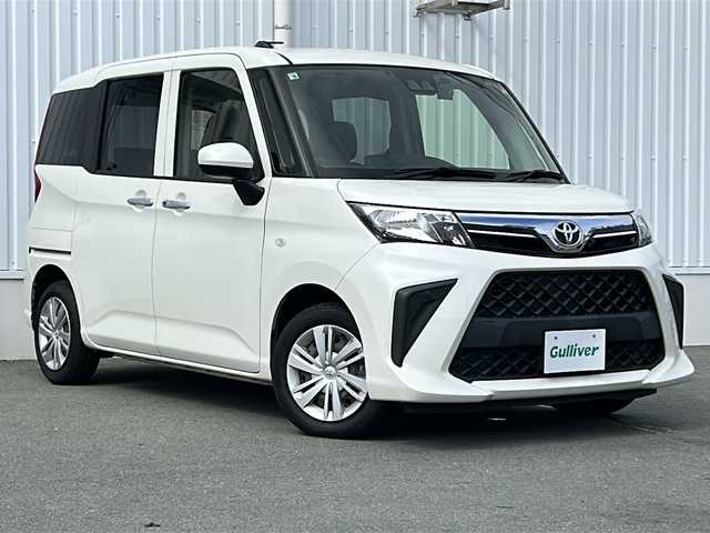 トヨタ ルーミー X 三重県 2022(令4)年 3.9万km パールホワイトⅢ 純正ナビ /バックカメラ /片側パワースライドドア /ETC /前方ドライブレコーダー /前後コーナーセンサー  /衝突軽減ブレーキ /アイドリングストップ /オートライト /ヘッドライトレベライザー /ステアリングスイッチ/ステアリングスイッチ/禁煙車