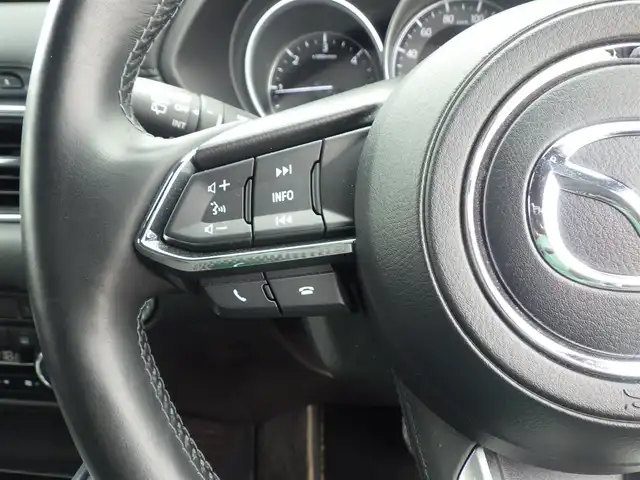 マツダ ＣＸ－８ XD Lパッケージ 千葉県 2018(平30)年 2.8万km ソニックシルバーM スマートシティブレーキサポート/レーンキープ・アシスト・システム/ブラインドスポットモニタリング/アクティブ・ドライビング・ディスプレイ/パワーバックドア/ブラウンレザーシート/前席パワーシート/各席シートヒーター/純正SDナビ/地デジTV/【DVD/CD再生機能　Bluetooth接続】/360°ビュー・モニター/BOSEサウンド/革巻きステアリング/ステアリングヒーター/ステアリングスイッチ/ETC（2.0）/LEDヘッドライト/フォグライト/ウインカーミラー/コーナーセンサー/純正19インチアルミホイル/サイド/カーテンエアバッグ/アドバンストキーレスエントリー
