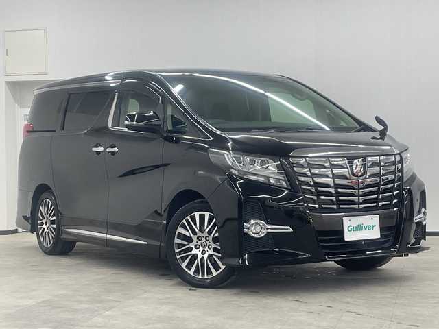 トヨタ アルファード S Cパッケージ 長崎県 2017(平29)年 6.2万km ブラック アルパイン11インチナビ（EX11V)/・フルセグ/・DVD/・Bluetooth/バックカメラ/サイドカメラ/両側パワースライド/ハンドルヒーター/アルパインフリップダウンモニター/コーナーセンサー/LEDヘッドライト/ハンドルヒーター/前席パワーシート（Dシートメモリ付）/オートリトラミラー/オットマンシート/純正18インチアルミ/ハーフレザーシート/純正ETC/電子制御パーキング/オートホールド