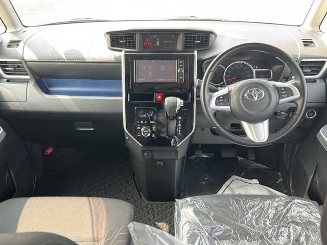 トヨタ ルーミー カスタムG S 福岡県 2018(平30)年 8.8万km マゼンタベリーマイカM 純正メモリナビ（NSZT-W66T）/（AM/FM/CD/BT/フルセグTV）/クルーズコントロール/両側パワースライドドア/バックカメラ/コーナーセンサー/衝突被害軽減システム/横滑り防止装置/純正フロアマット/純正14インチアルミホイール/純正LEDヘッドライト/アイドリングストップ/スマートキー/プッシュスタートボタン/ETC