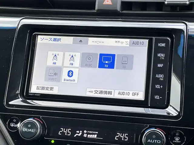 トヨタ カムリ WS 宮崎県 2018(平30)年 5.1万km ダークブルーマイカM 純正ナビ／フルセグＴＶ／バックカメラ／ＥＴＣ／車高調／社外アルミ／ブリッツ４本出しマフラー／クリアランスソナー／ＥＴＣ／レーダークルーズ／パワーシート／オートマチックハイビーム